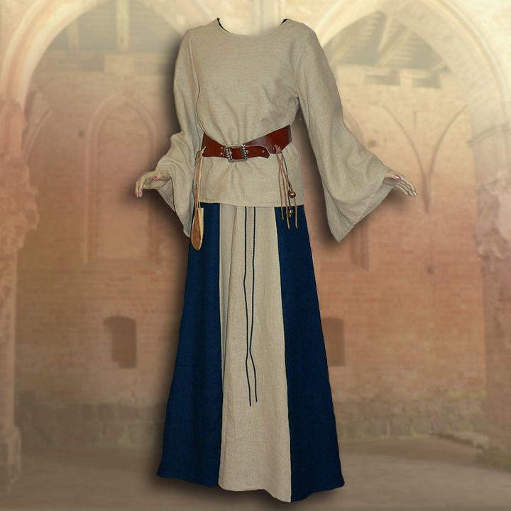 robe 2 pièces Isabella bleu marine 2