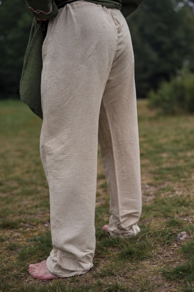 Pantalon en lin Asmund, écru L 2