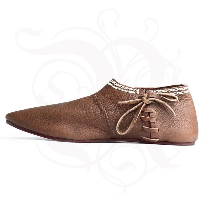 Chaussures basses avec broderie décorative, marron 2