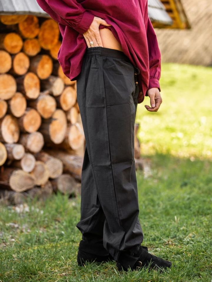 Pantalon médiéval en noir M 2