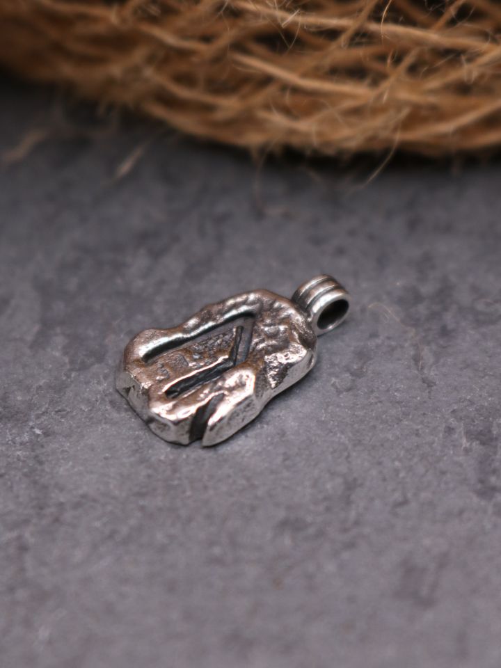 Pendentif Uruz Rune Argent 925 2