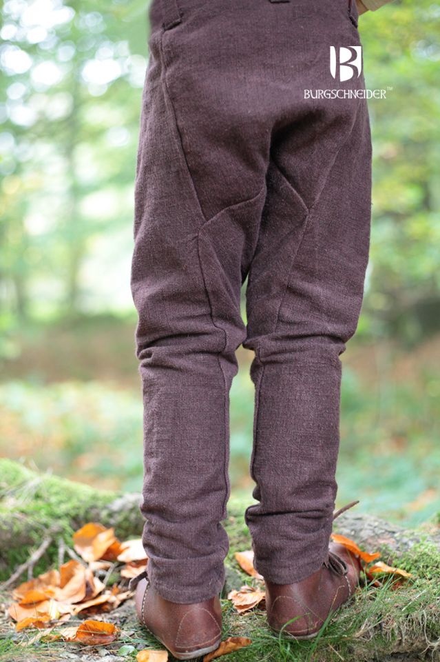 Pantalon pour enfant Ragnarsson, marron 116 2