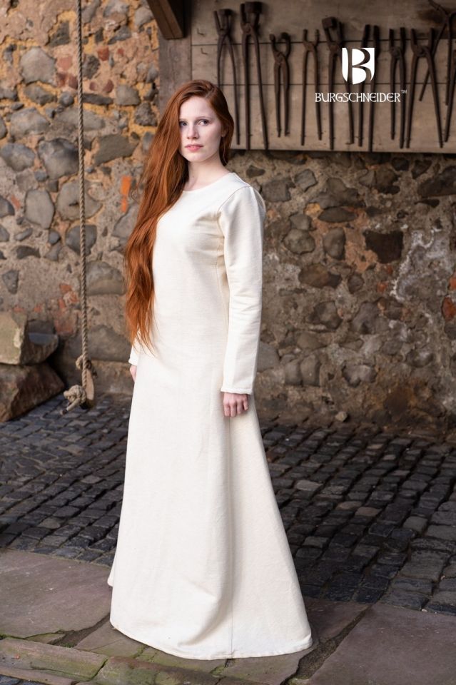 Robe Thora en blanc-écru XL 2