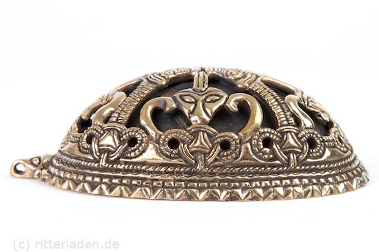 Broche ovale Viking bronze 2