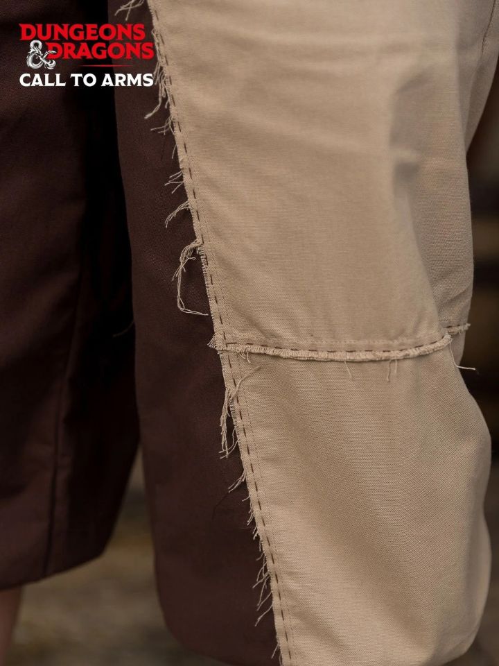 Pantalon barbare D&D marron-chanvre 3