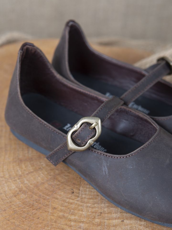 Chaussures médiévales Rieke en nubuck marron 37 3