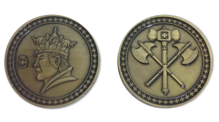 Pièces de monnaie GN Roi 3