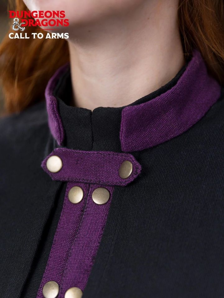 Capelet de démoniste noir et lilas 3