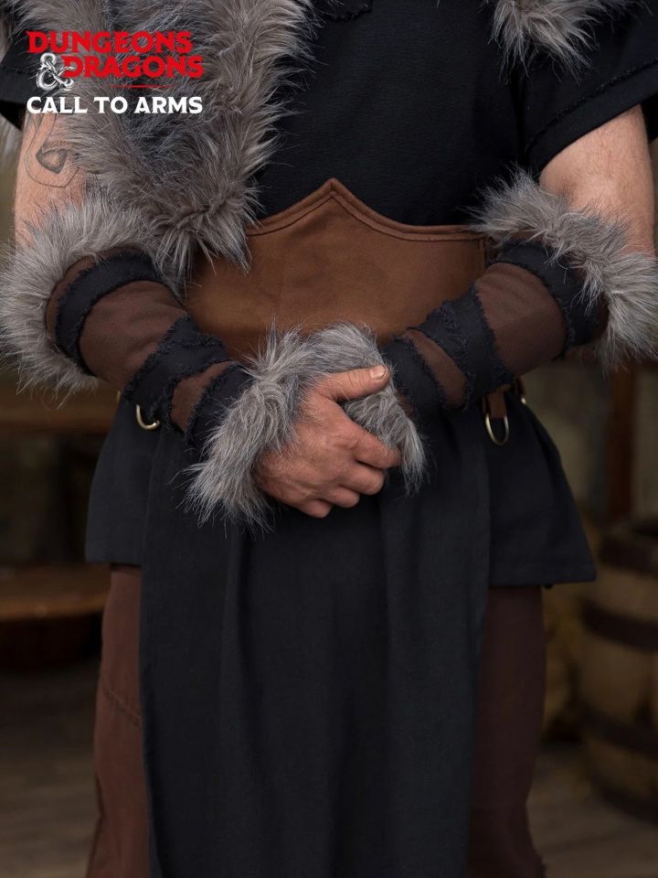 Protège-bras barbares D&D, marron-noir XXL/XXXL 3