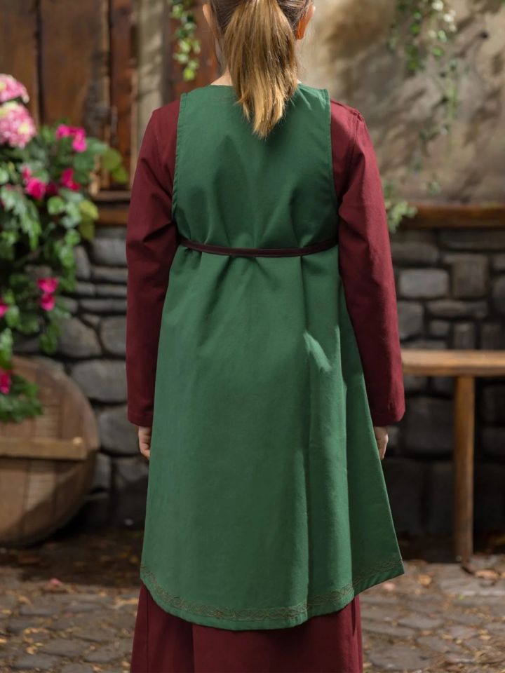 Robe enfant Ona verte 3