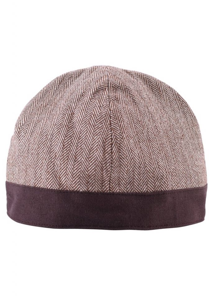 Chapeau Birka à motif chevrons, marron XL 3