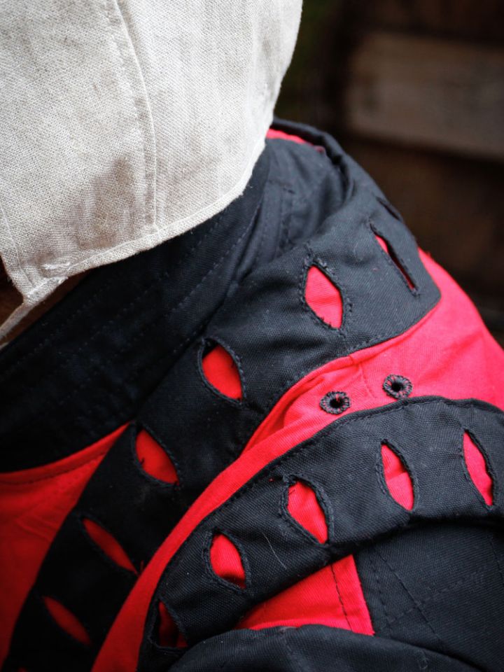 Veste Lansquenet "Imperialis" rouge et noir 3