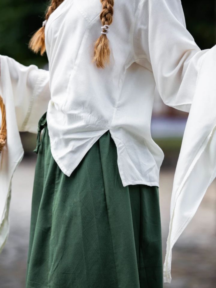 Blouse avec laçage dans le dos M | blanc-écru 3