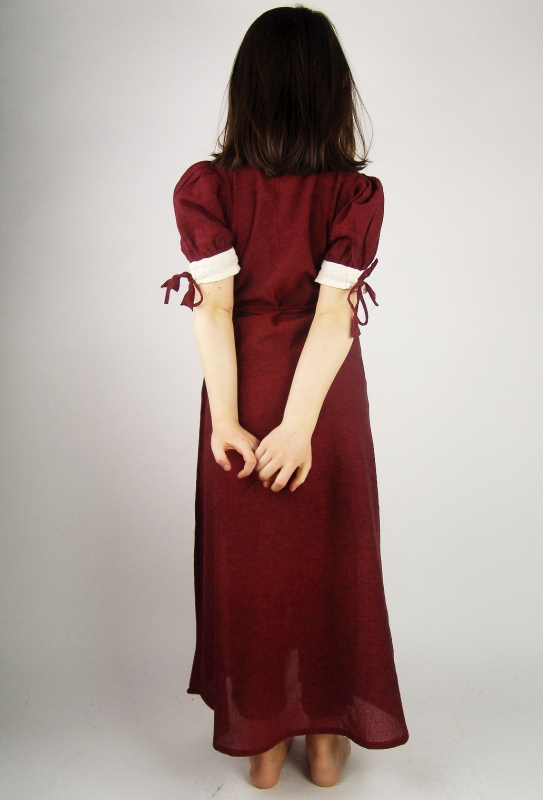 Robe rouge légère pour enfant XXS 3