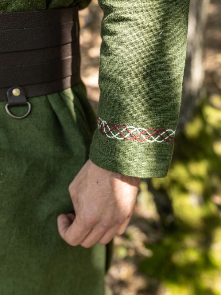 Tunique viking Fenrir, en vert L 3