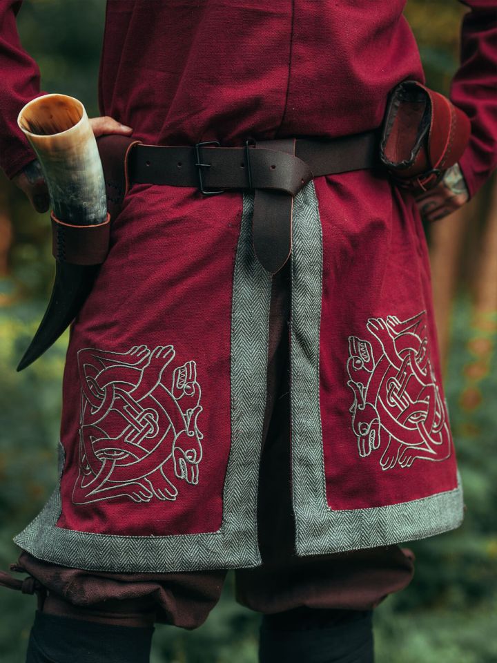 Tunique Norgaard bordeaux-rouge XXL 3