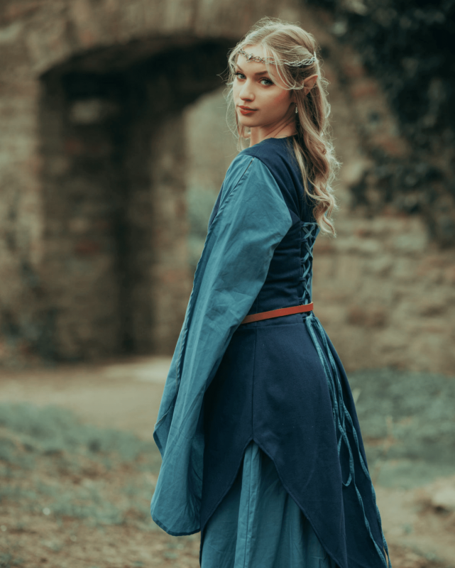 Robe Galatea bleue 3