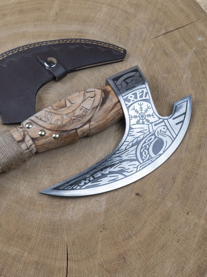 Hache à pizza viking Odin 3