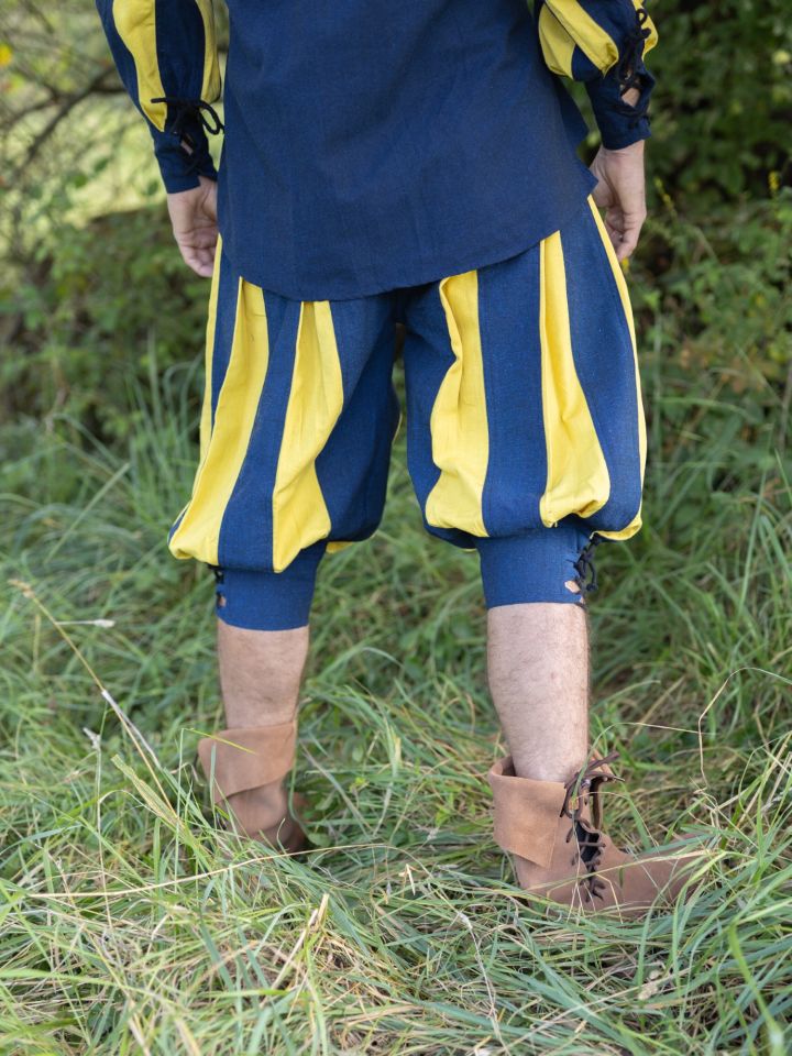 Culotte lansquenet Morold jaune-bleu 3