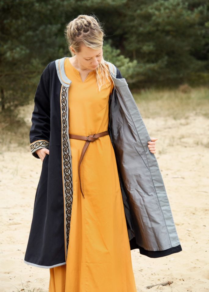 Manteau viking Ella bleu foncé 3