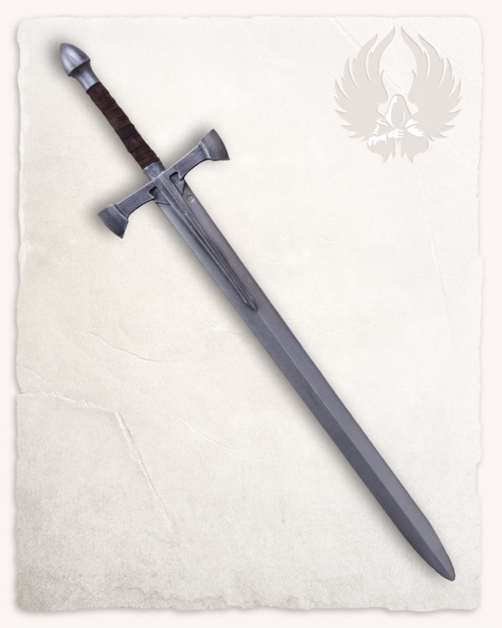Épée bâtarde de Gareth acier 3