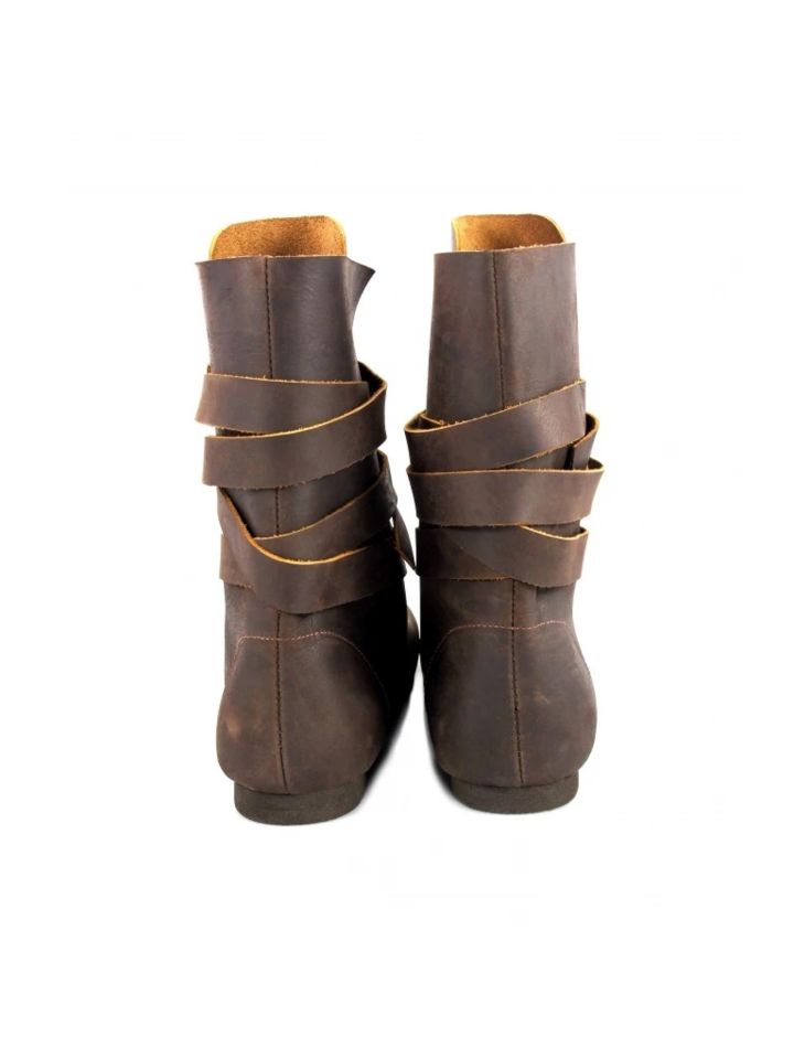 Bottines viking en cuir suédé marron 38 3