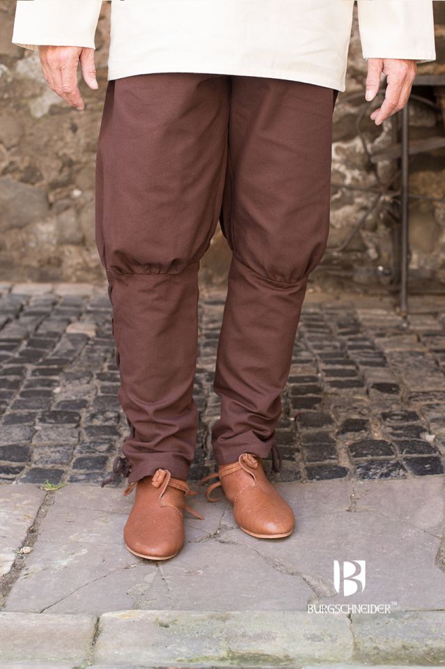 Pantalon bouffant Wigbold en marron 3