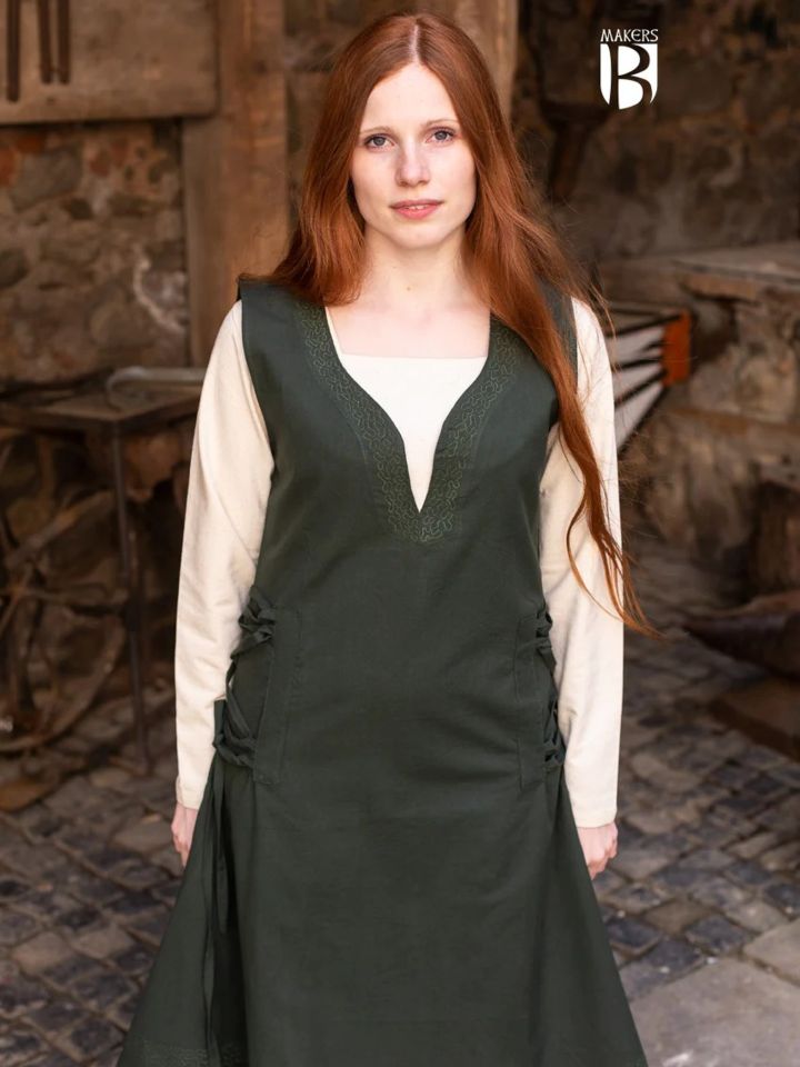 Robe Lannion en vert M 3