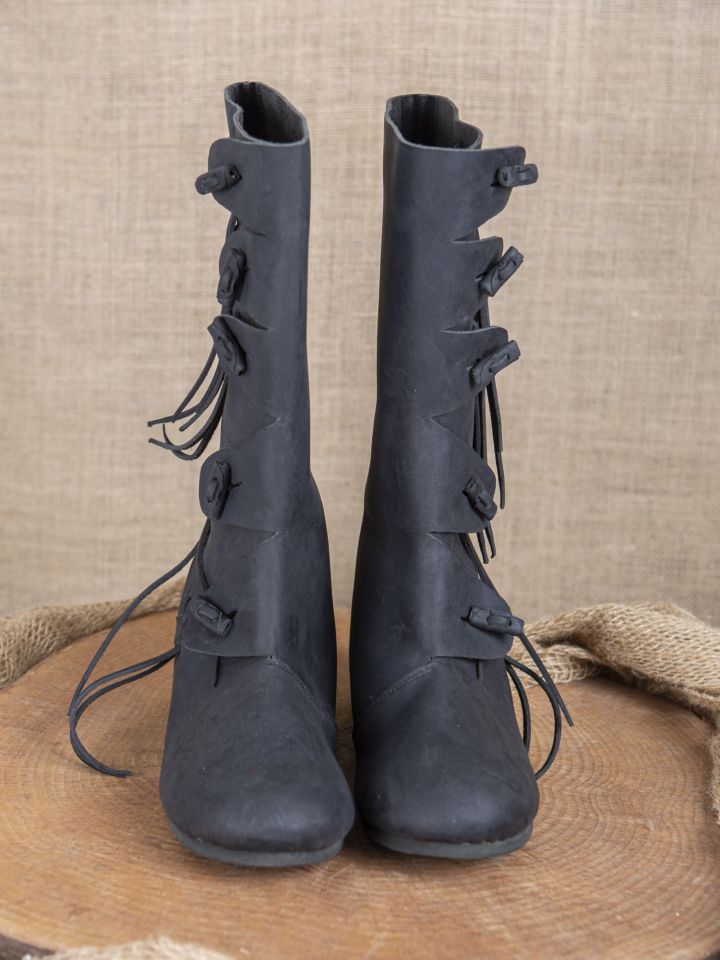 Bottes viking en nubuck noires 43 3