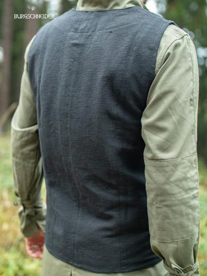 Gilet lacé en noir 3