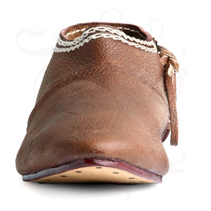 Chaussures basses avec broderie décorative, marron 3