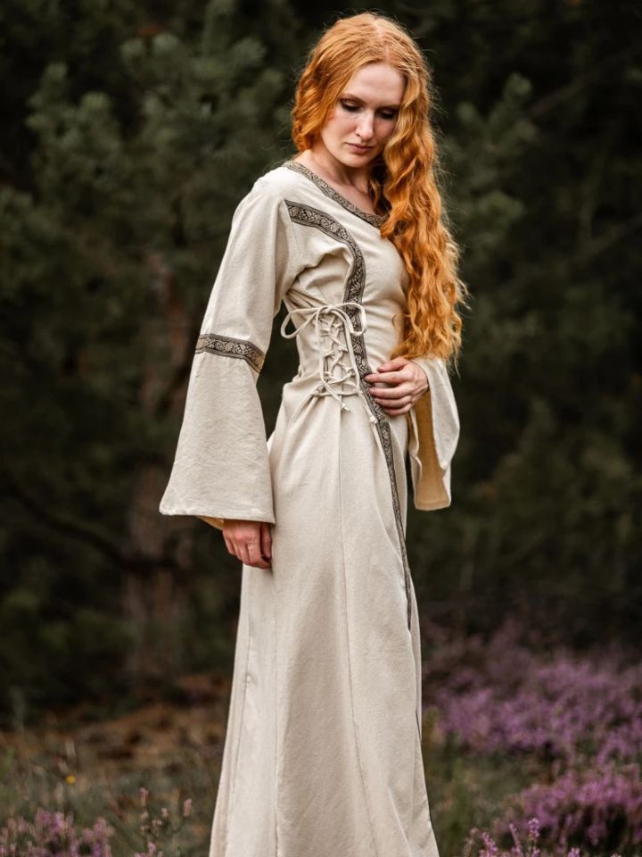 Robe Clarisse en blanc XL 3