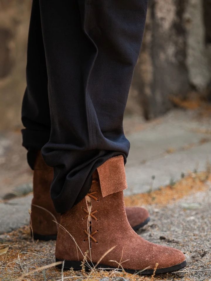 Pantalon médiéval en coton, avec poches noir XL 3