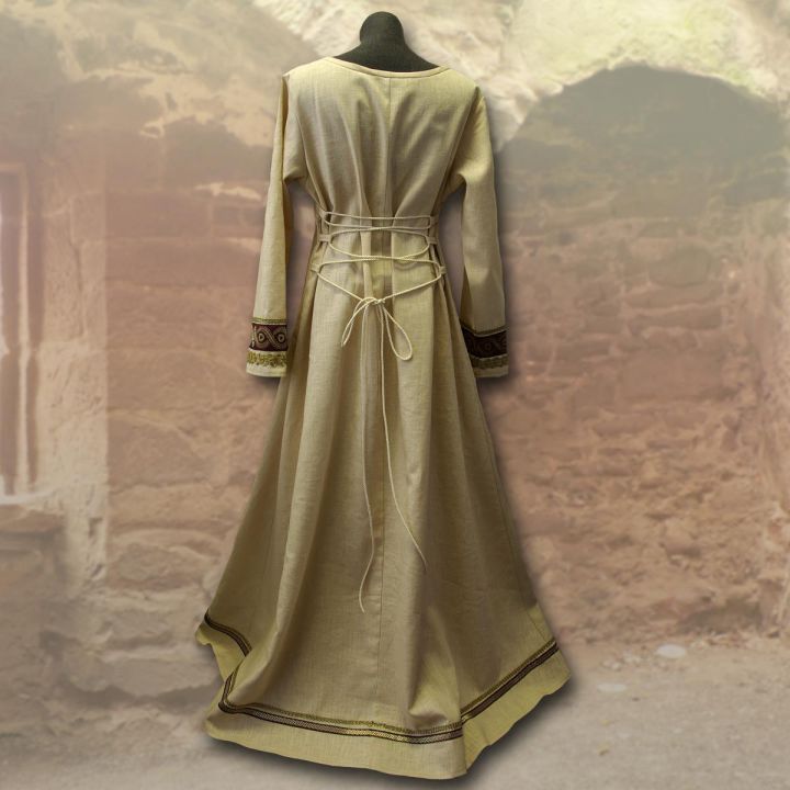 Robe viking Runhild - bordeaux 50 - 54  3