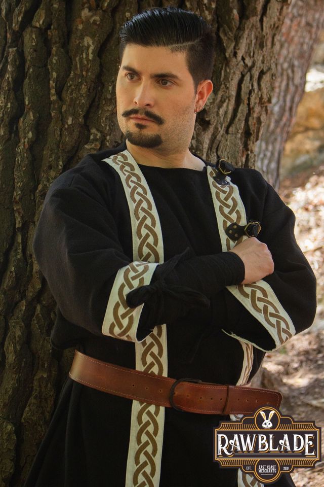Tunique Nuada en noir XXL 3