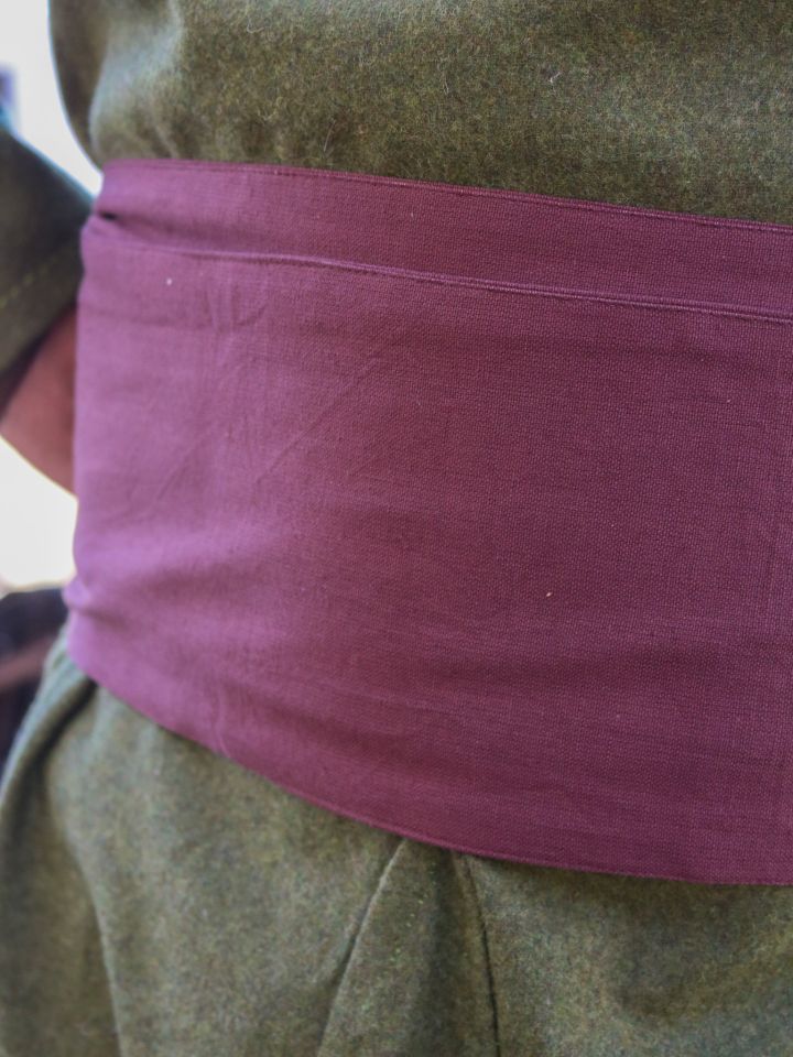Large ceinture "Wiglaf"  en marron 3