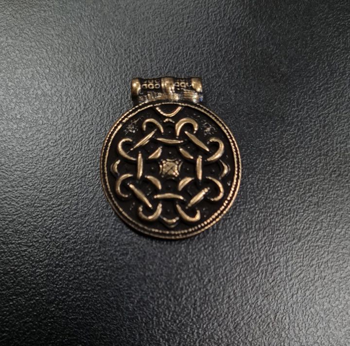 Chaîne de fibule "Birka" bronze 3