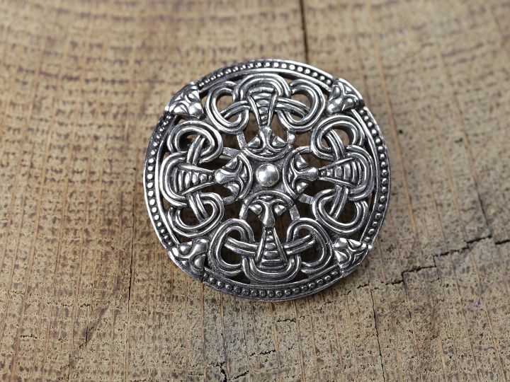 Broche Viking argent 3