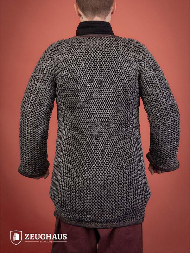 Cotte de mailles Hauberk en aluminium 10mm 3