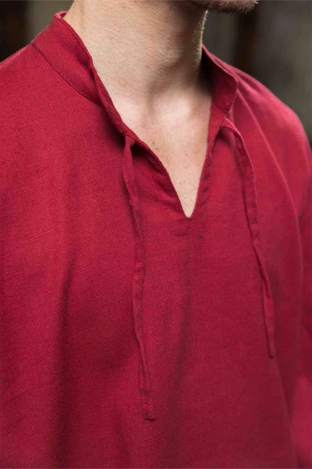 Chemise impériale Warhammer Armoury Type A Rouge foncé 4