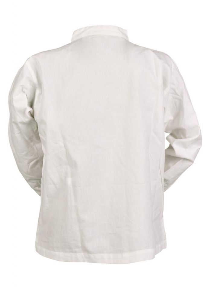 Chemise médiévale pour enfant, en écru 128 4