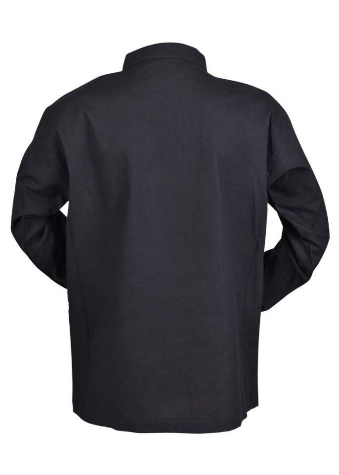 Chemise médiévale pour enfant, en noir 146 4