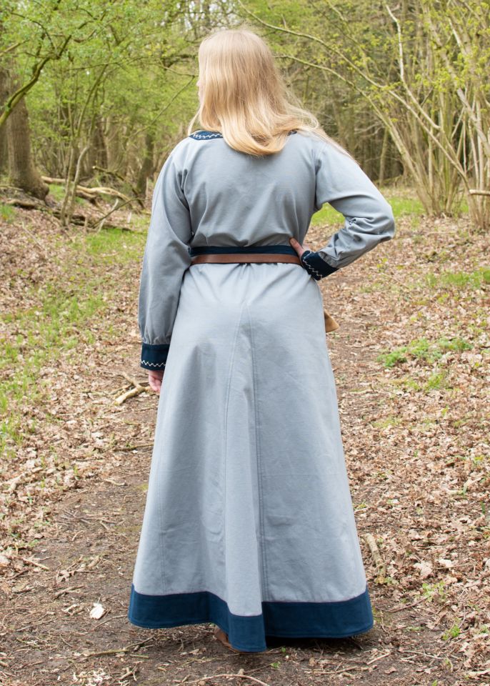 Robe viking Freydis en bleu XL 4