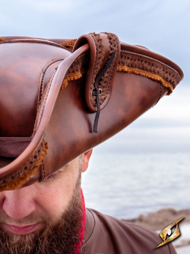 Tricorne marron XL 4