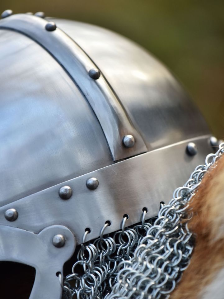 Casque Viking Gjermundbu avec extension de mailles 4