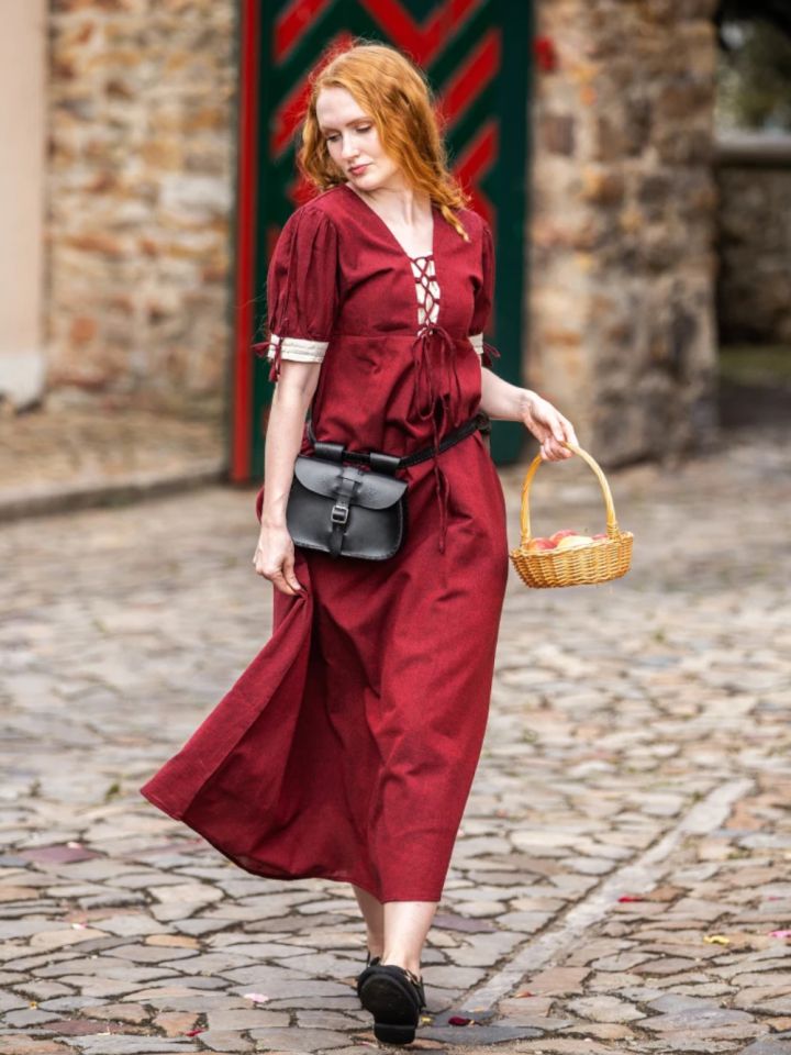 Robe d'été rouge XXXXL 4