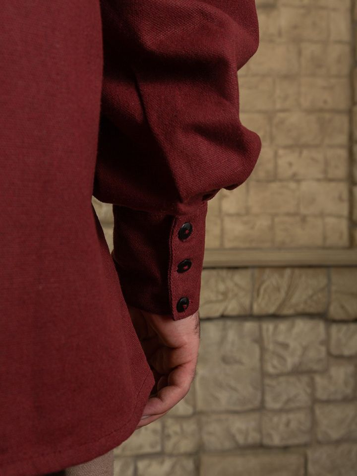 Chemise Bartold bordeaux 4