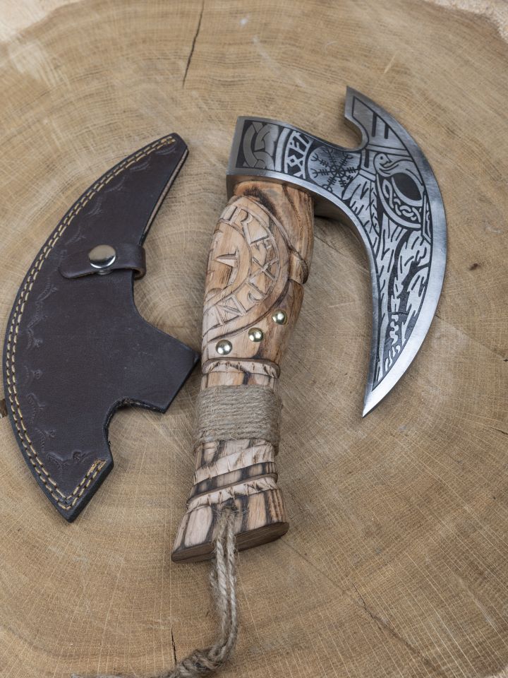 Hache à pizza viking Odin 4