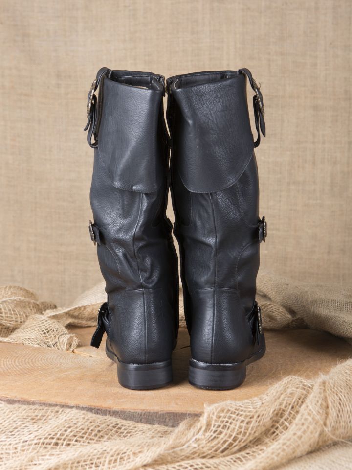 Bottes de pirates en noir 4