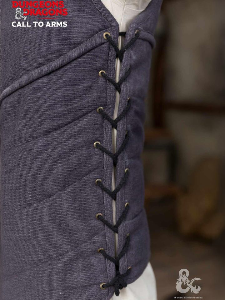 Gilet gambisonné D&D Paladin gris 4